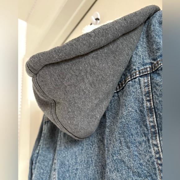 MEN Original Use Blue Denim Jacket with Sherpa Lining - Picture 5 of 15